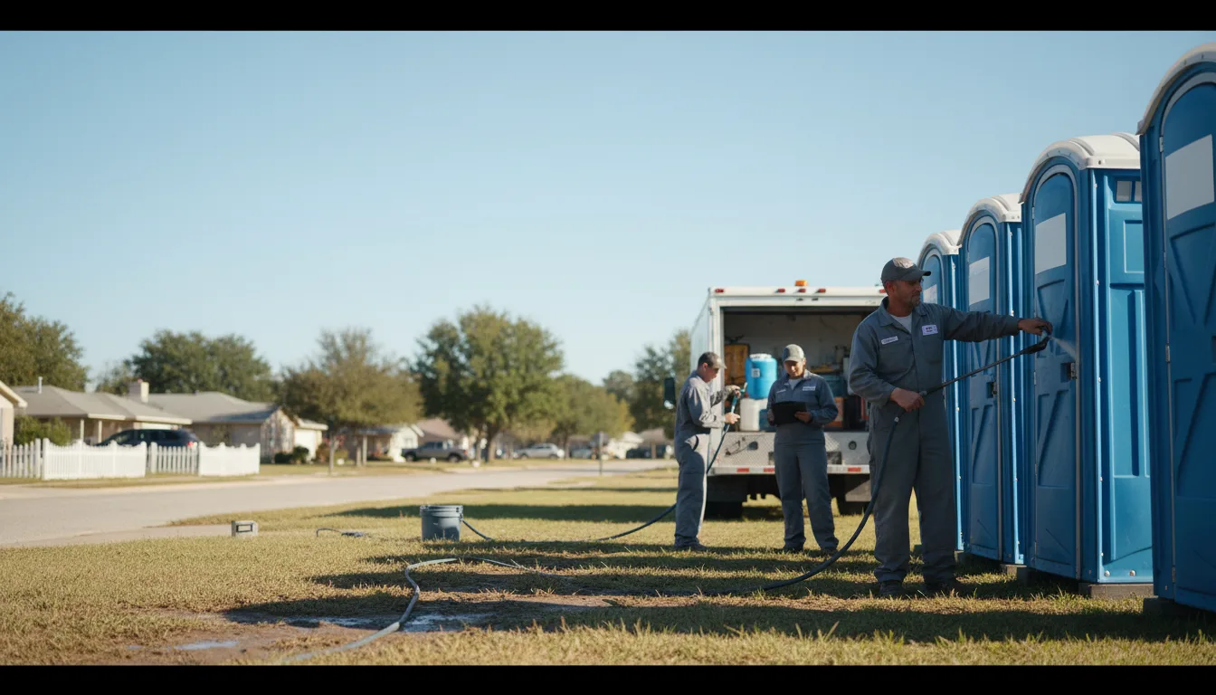 Long-Term Portable Toilet Rental in Spencer, NC near me